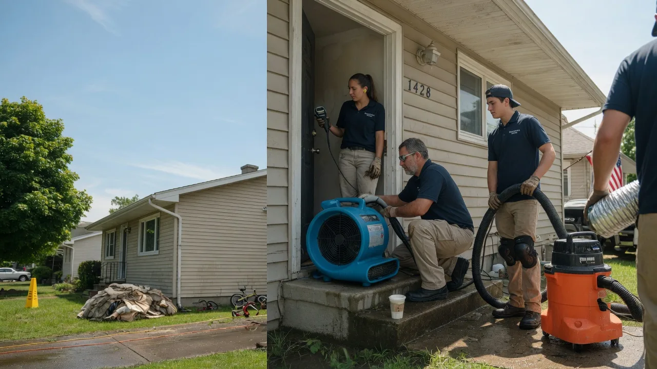 Water Damage Restoration in Woodleaf, NC near me
